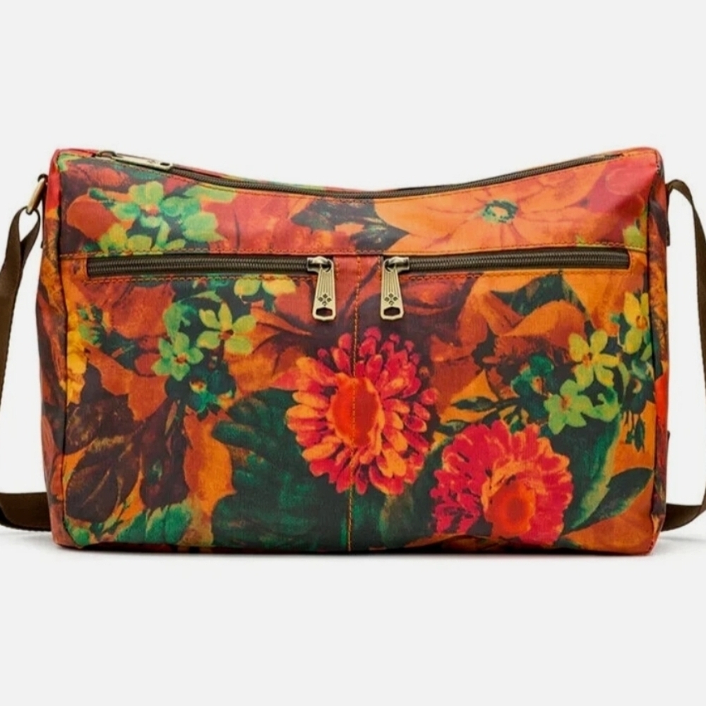 Patricia Nash Vibrant Floral Shoulder Bag
